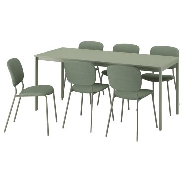 VIHALS/VIHALS, маса и 6 стола, 295.899.66