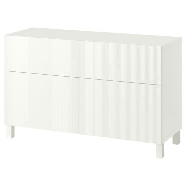 BESTÅ, комб. артикул за съхр. с врати/чекм., 120x42x74 см, 295.978.10