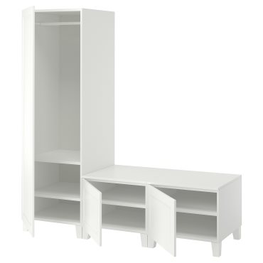 PLATSA, трикрилен гардероб, 180x57x191 см, 296.135.27