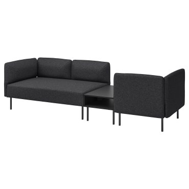 LILLEHEM, 3-местен модулен диван с маса, 395.362.65