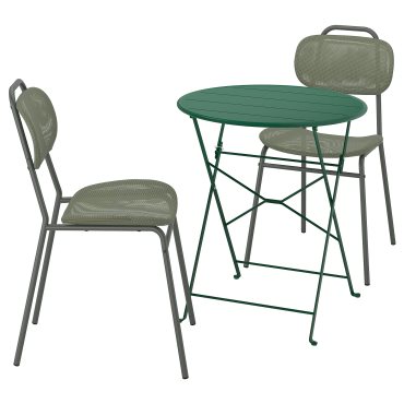 SUNDSO/ENSHOLM, маса + 2 стола за употреба на открито, 395.447.36