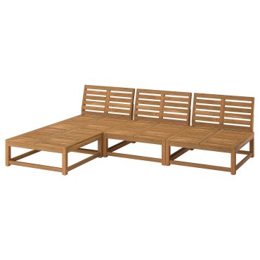 NÄMMARÖ, 3-местен модулен диван с лежанка, 243 см, 396.075.21