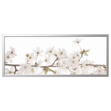 BJÖRKSTA, картина с рамка, "Бели цветя", 495.089.31
