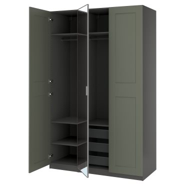 PAX/KAMMARTORP/GRIMO, гардероб - комбинация, 495.792.64