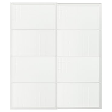 LUNDBRÄSMA, 2 плъзгащи се врати, 200x236 см, 496.190.43