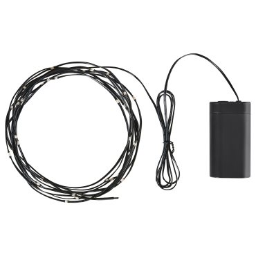 STRÅLA, LED гирлянда с 40 лампички, на батерии/на открито, 505.990.77