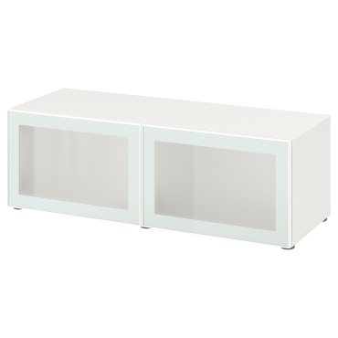 BESTÅ, етажерка със стъклени врати, 594.891.64