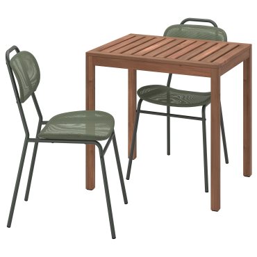 NAMMARO/ENSHOLM, маса и 2 стола, на открито, 595.447.40