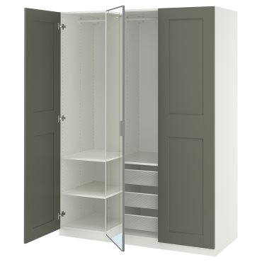 PAX/KAMMARTORP/GRIMO, гардероб - комбинация, 595.792.49