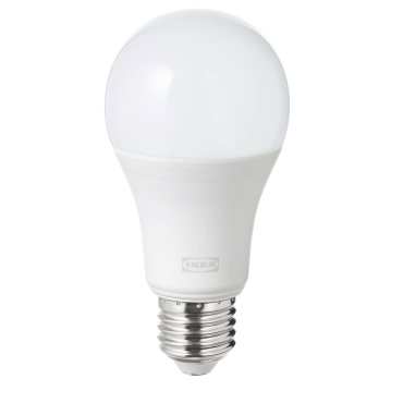 TRÅDFRI, LED крушка E27 1055 лумена, смарт безжично регул. на светл./бял спектър, 605.456.73