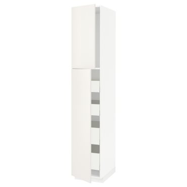 METOD/MAXIMERA, висок шкаф с 2 врати/4 чекмеджета, 694.569.93