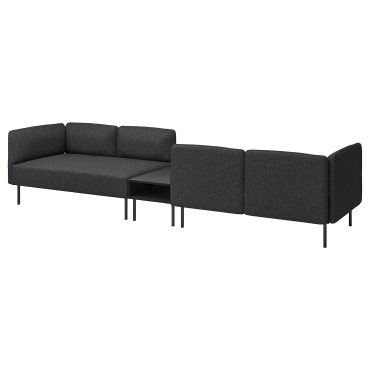 LILLEHEM, 4-местен модулен диван с маса, 695.362.35