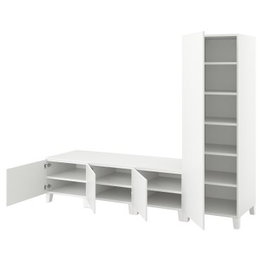 PLATSA, гардероб четирикрилен, 240x57x191 см, 696.250.57