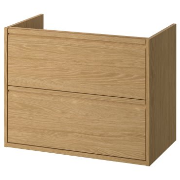 ÄNGSJÖN, шкаф за мивка с чекмеджета, 705.350.89