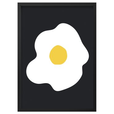 RODALM, рамка с плакат, мотив “Sunny-Side Up“, 705.949.22