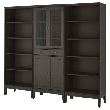 IDANÄS, комбинация със стъклени вратички, 794.373.29