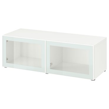 BESTÅ, етажерка със стъклени врати, 794.891.63