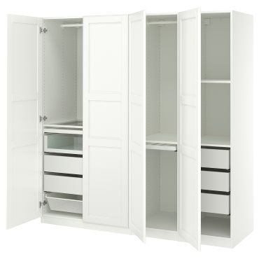 PAX/TYSSEDAL, гардероб - комбинация, 200x60x201 см, 796.181.55