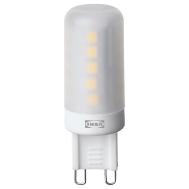 SOLHETTA, LED крушка G9 470 лумена, регул. на светлината, 2700 Келвин, 806.226.51
