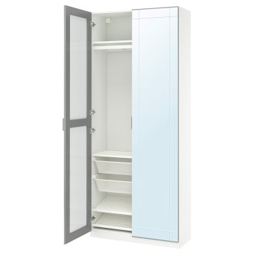 PAX/KAMMARTORP, гардероб - комбинация, 100x38x236 см, 896.138.69