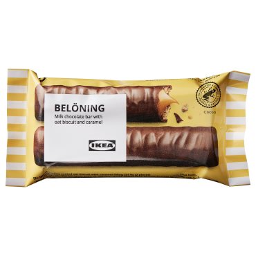 BELONING, Млечен шоколад с овесена бисквита и карамел, 905.251.69