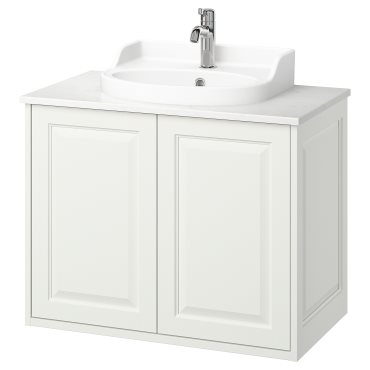 TANNFORSEN/RUTSJON, шкаф с врати/мивка/смесител, 995.299.88
