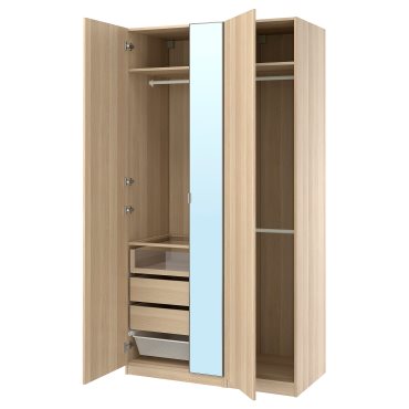 PAX/FORSAND/AHEIM, гардероб - комбинация, 125x60x236 см, 996.218.21