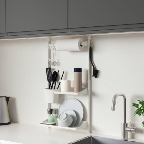 SUNNERSTA, регулируема стойка с куки, 204.409.51 - IKEA България SUNNERSTA, регулируема стойка с куки, 204.409.51