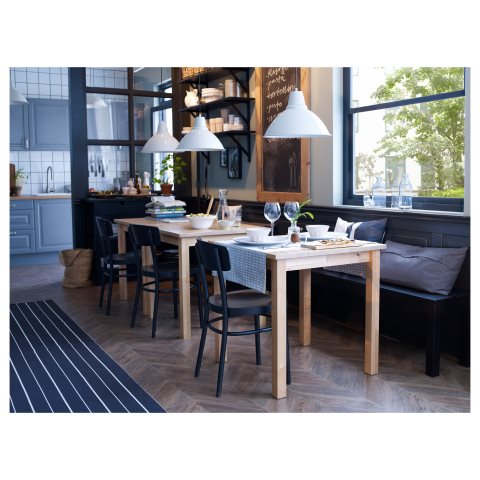 LISABO/IDOLF, комплект маса и 4 стола, 192.521.87 - IKEA България LISABO/IDOLF, комплект маса и 4 стола, 192.521.87