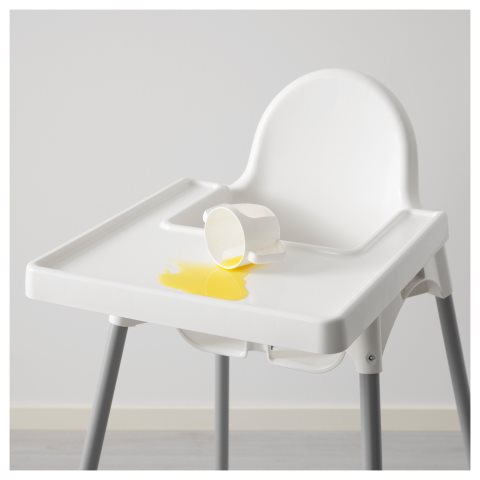 ANTILOP, столче за хранене с табличка, 290.672.93 - IKEA България ANTILOP, столче за хранене с табличка, 290.672.93