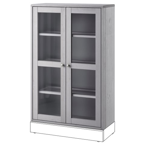 HAVSTA, шкаф с основа, стъклени врати, 292.751.07 - IKEA България HAVSTA, шкаф с основа, стъклени врати, 292.751.07