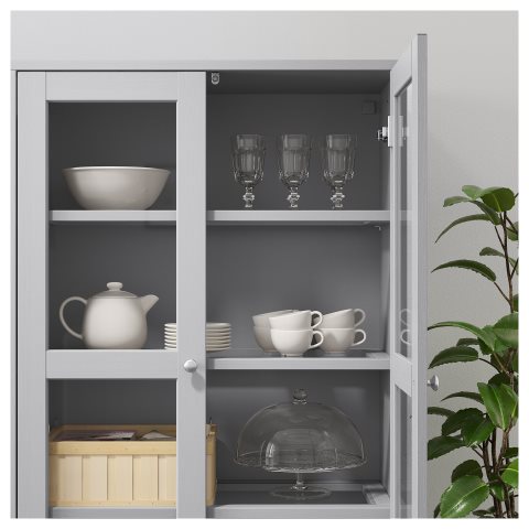 HAVSTA, шкаф с основа, стъклени врати, 292.751.07 - IKEA България HAVSTA, шкаф с основа, стъклени врати, 292.751.07