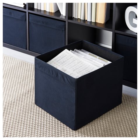 KALLAX/DRONA, етажерка с 4 кутии, 390.305.91 - IKEA България KALLAX/DRONA, етажерка с 4 кутии, 390.305.91