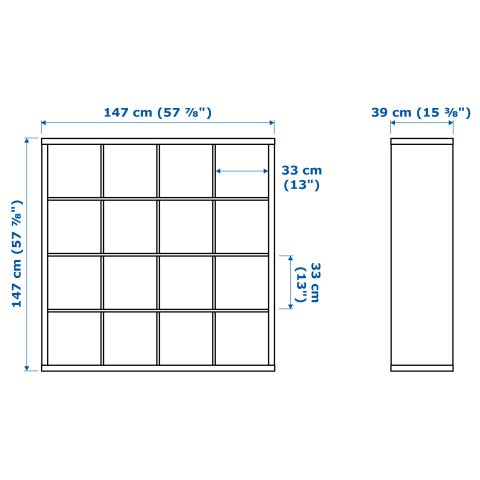 KALLAX/DRONA, етажерка с 4 кутии, 390.305.91 - IKEA България KALLAX/DRONA, етажерка с 4 кутии, 390.305.91