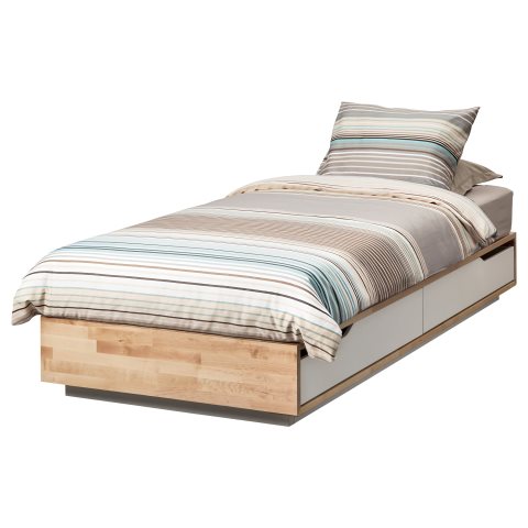 MANDAL, легло с място за вещи, 90x202 см, 602.446.08 - IKEA България MANDAL, легло с място за вещи, 90x202 см, 602.446.08