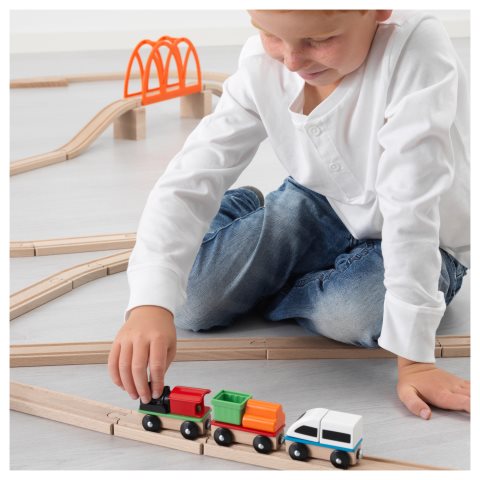 LILLABO, влакче, 3 части, 603.200.94 - IKEA България LILLABO, влакче, 3 части, 603.200.94