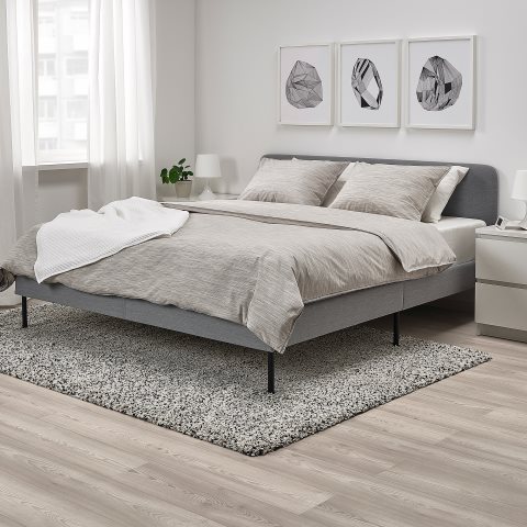 SLATTUM, легло с тапицерия, 164x206 см, 604.463.76 - IKEA България SLATTUM, легло с тапицерия, 164x206 см, 604.463.76