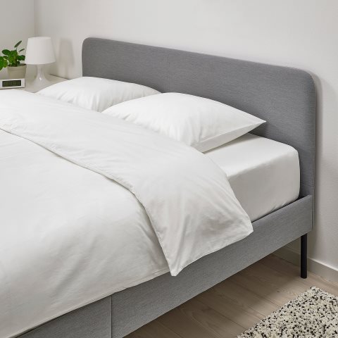 SLATTUM, легло с тапицерия, 164x206 см, 604.463.76 - IKEA България SLATTUM, легло с тапицерия, 164x206 см, 604.463.76