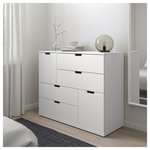 NORDLI, скрин с 6 чекмеджета, 692.766.33 - IKEA България NORDLI, скрин с 6 чекмеджета, 692.766.33