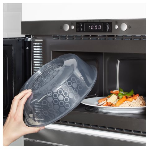 PRICKIG, Капак за микровълнова 26 см., 701.860.90 - IKEA България PRICKIG, Капак за микровълнова 26 см., 701.860.90