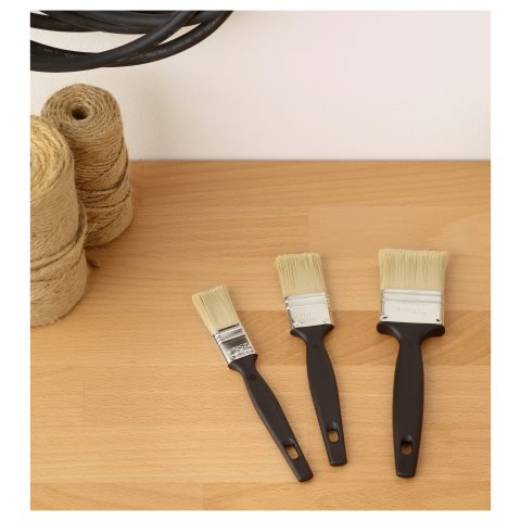 FIXA, четки за боядисване, 3 бр., 702.900.82 - IKEA България FIXA, четки за боядисване, 3 бр., 702.900.82