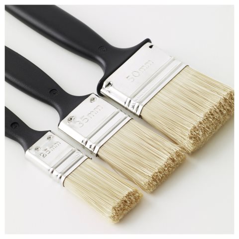 FIXA, четки за боядисване, 3 бр., 702.900.82 - IKEA България FIXA, четки за боядисване, 3 бр., 702.900.82