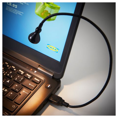 JANSJO, LED USB лампа, 702.912.32 - IKEA България JANSJO, LED USB лампа, 702.912.32
