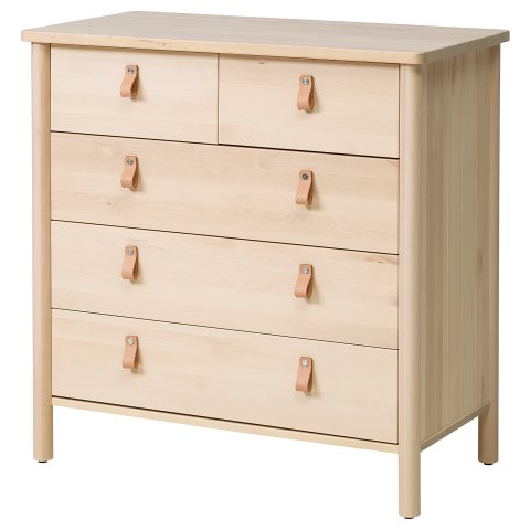 BJORKSNAS, скрин с 5 чекмеджета, 704.072.99 - IKEA България BJORKSNAS, скрин с 5 чекмеджета, 704.072.99