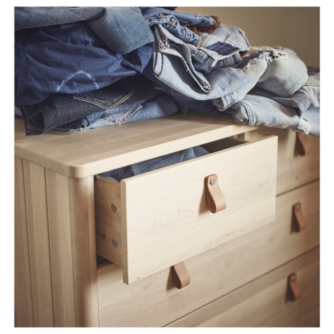 BJORKSNAS, скрин с 5 чекмеджета, 704.072.99 - IKEA България BJORKSNAS, скрин с 5 чекмеджета, 704.072.99