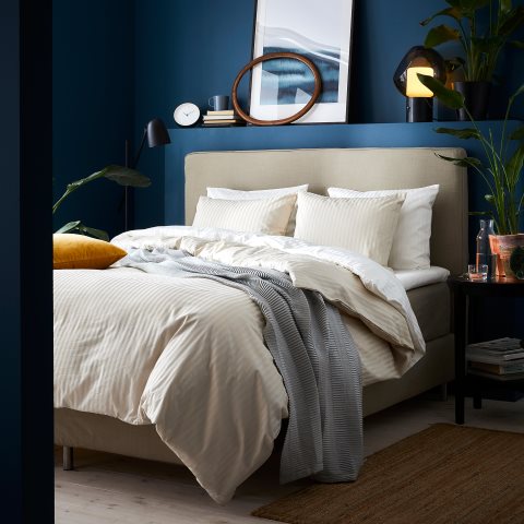 NATTJASMIN, плик за завивка и калъфка, 150x200 см, 704.426.17 - IKEA България NATTJASMIN, плик за завивка и калъфка, 150x200 см, 704.426.17