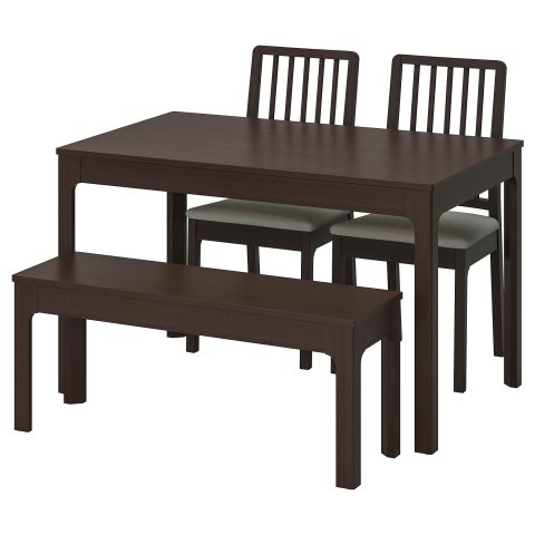 EKEDALEN/EKEDALEN, трапезарна маса с 2 стола и пейка, 792.213.10 - IKEA България EKEDALEN/EKEDALEN, трапезарна маса с 2 стола и пейка, 792.213.10