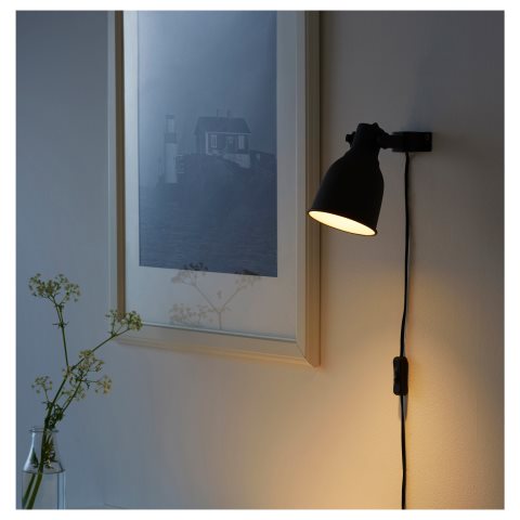 HEKTAR, лампа за стена/със скоба, 802.153.08 - IKEA България HEKTAR, лампа за стена/със скоба, 802.153.08
