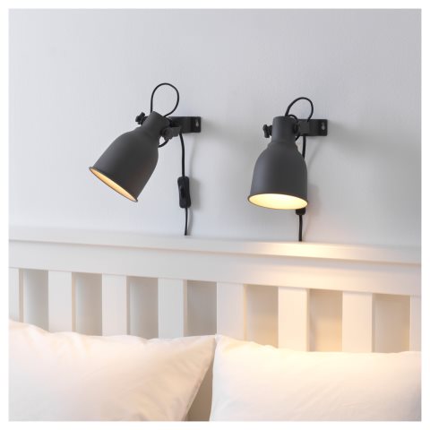 HEKTAR, лампа за стена/със скоба, 802.153.08 - IKEA България HEKTAR, лампа за стена/със скоба, 802.153.08