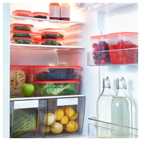 PRUTA, кутия за храна, 17 броя, 802.515.51 - IKEA България PRUTA, кутия за храна, 17 броя, 802.515.51